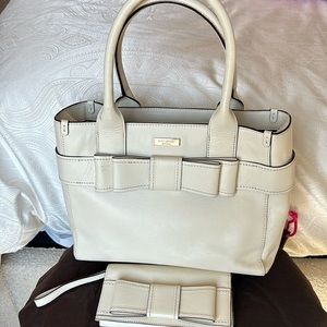Kate Spade handbag with matching wallet